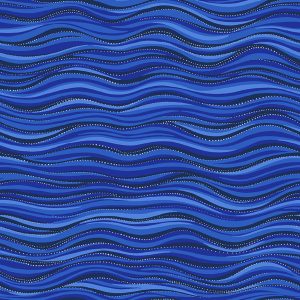LB Basic Wave 1331 92 Dark Royal Blue Silver Metallic